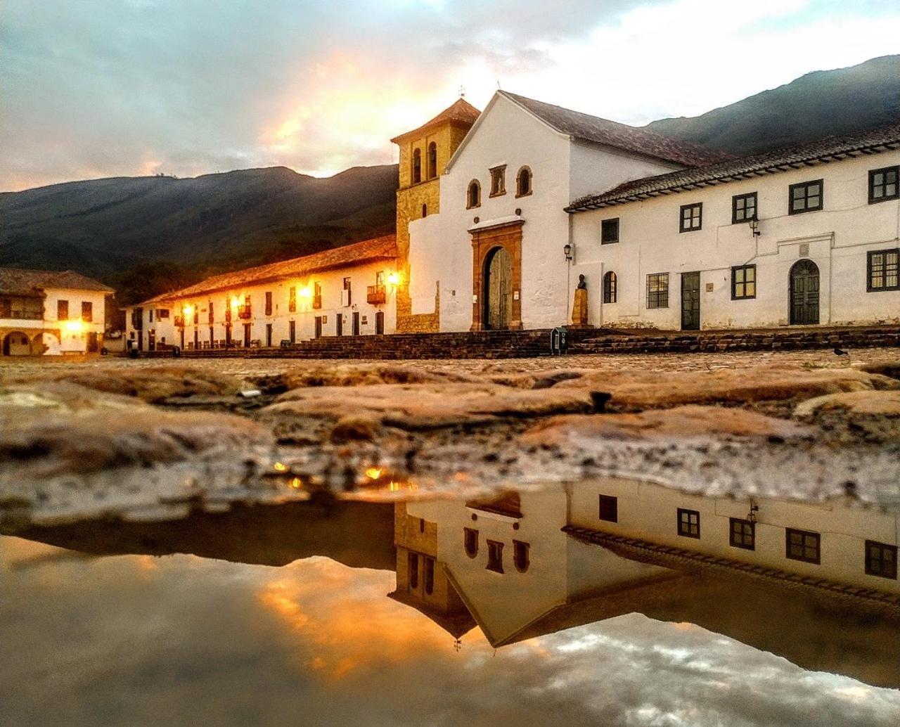 Hotel Las Palmas Villa de Leyva Dış mekan fotoğraf