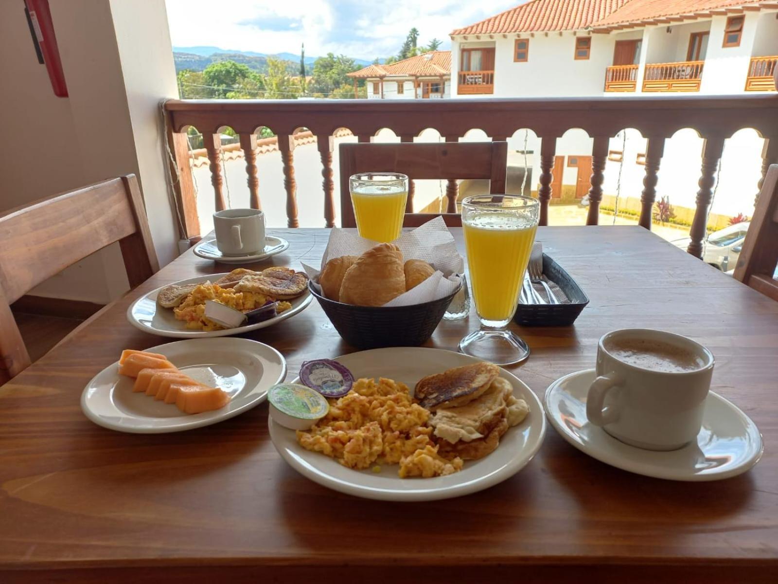 Hotel Las Palmas Villa de Leyva Dış mekan fotoğraf